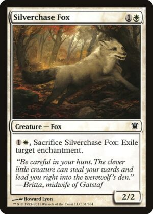 Silverchase Fox - Innistrad (ISD) #31