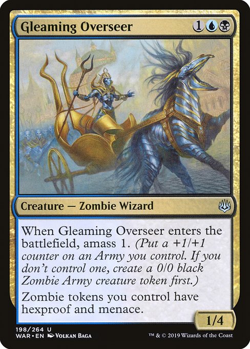 Gleaming Overseer - War of the Spark (WAR) #198