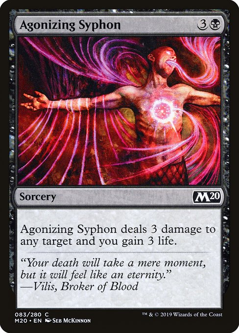Agonizing Syphon - Core Set 2020 (M20) #83