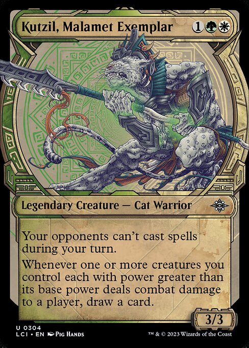 Kutzil, Malamet Exemplar - The Lost Caverns of Ixalan (LCI) #304 (Foil)