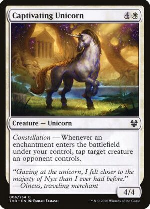 Captivating Unicorn - Theros Beyond Death (THB) #6