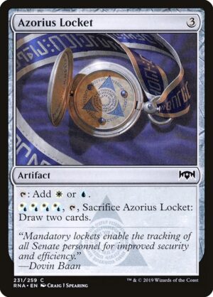 Azorius Locket - Ravnica Allegiance (RNA) #231
