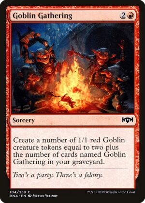 Goblin Gathering - Ravnica Allegiance (RNA) #104