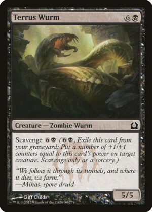 Terrus Wurm - Return to Ravnica (RTR) #80
