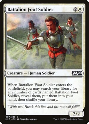 Battalion Foot Soldier - Core Set 2020 (M20) #7