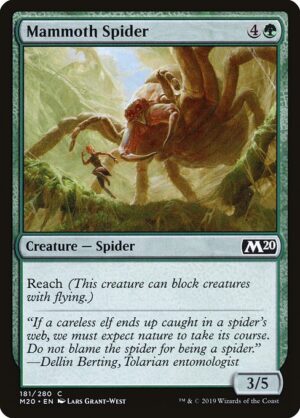 Mammoth Spider - Core Set 2020 (M20) #181