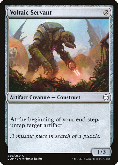 Voltaic Servant - Dominaria (DOM) #236