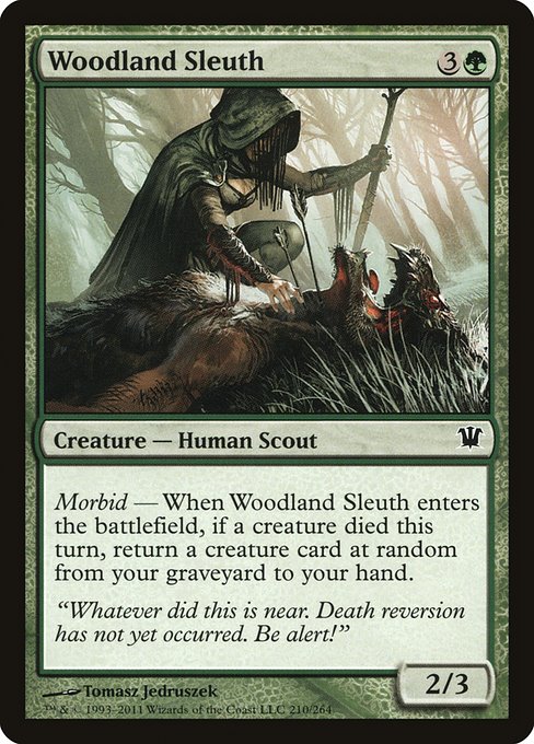Woodland Sleuth - Innistrad (ISD) #210