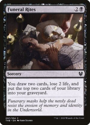 Funeral Rites - Theros Beyond Death (THB) #97