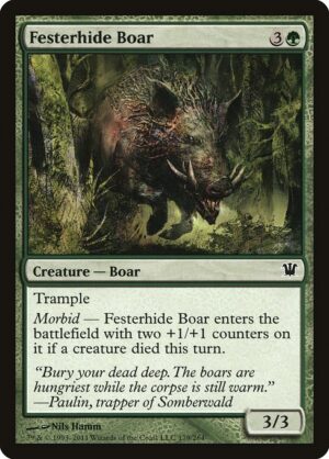 Festerhide Boar - Innistrad (ISD) #179