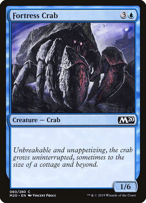 Fortress Crab - Core Set 2020 (M20) #60