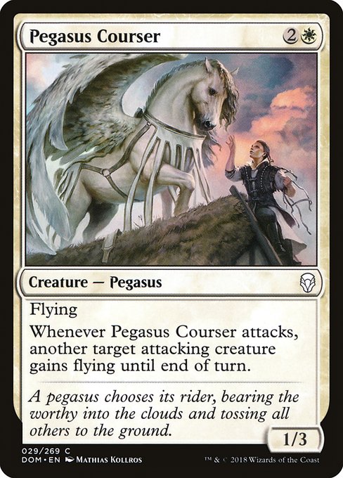 Pegasus Courser - Dominaria (DOM) #29