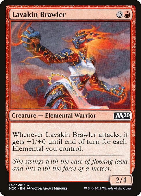 Lavakin Brawler - Core Set 2020 (M20) #147