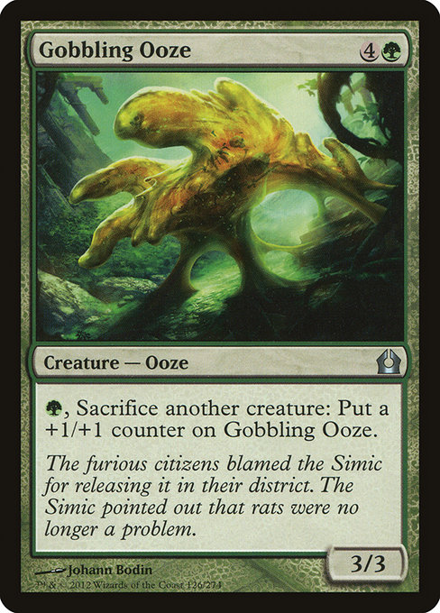 Gobbling Ooze - Return to Ravnica (RTR) #126
