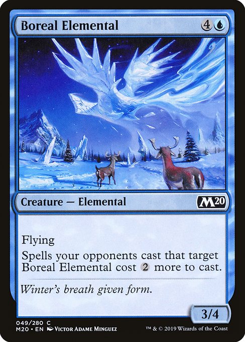 Boreal Elemental - Core Set 2020 (M20) #49