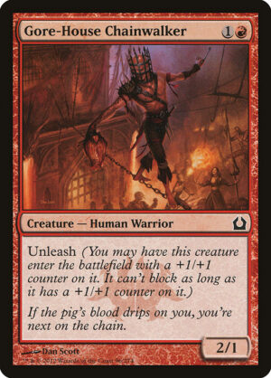 Gore-House Chainwalker - Return to Ravnica (RTR) #96