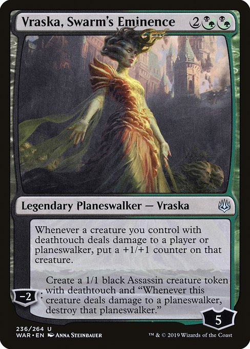 Vraska, Swarm's Eminence - War of the Spark (WAR) #236