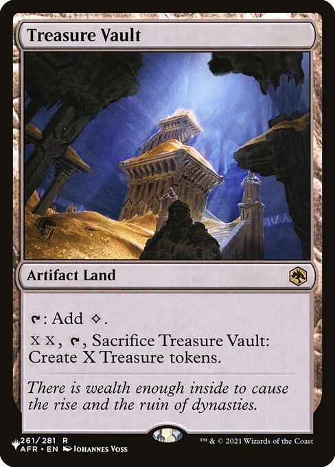 Treasure Vault - The List (PLST) #AFR-261