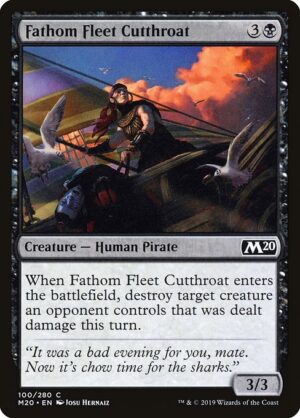 Fathom Fleet Cutthroat - Core Set 2020 (M20) #100