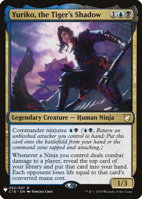 Yuriko, the Tiger's Shadow - The List (PLST) #C18-52