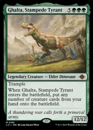 Ghalta, Stampede Tyrant - The Lost Caverns of Ixalan (LCI) #185