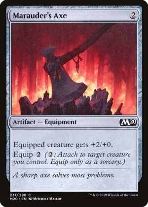 Marauder's Axe - Core Set 2020 (M20) #231