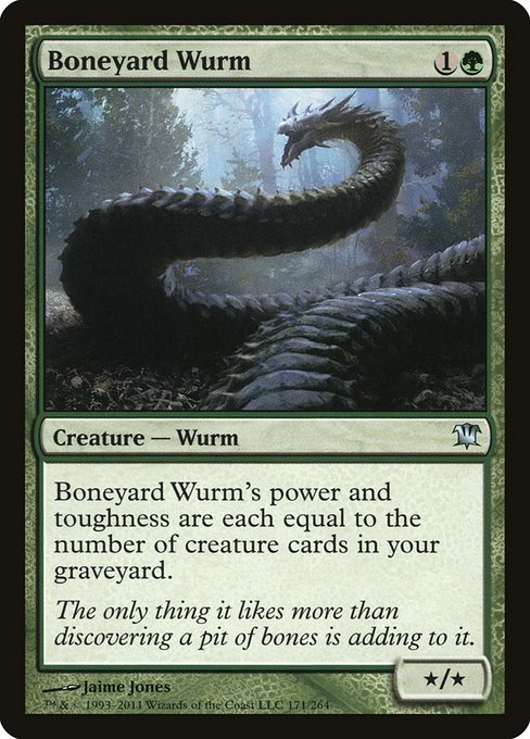 Boneyard Wurm - Innistrad (ISD) #171