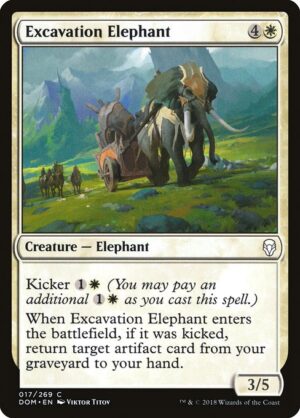 Excavation Elephant - Dominaria (DOM) #17