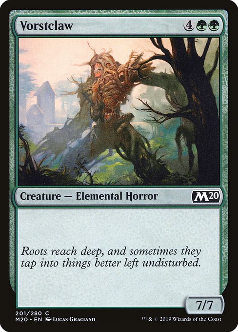 Vorstclaw - Core Set 2020 (M20) #201