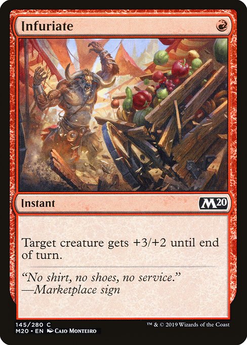 Infuriate - Core Set 2020 (M20) #145