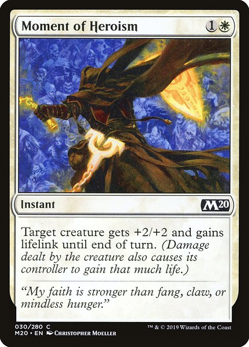 Moment of Heroism - Core Set 2020 (M20) #30