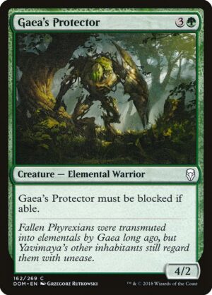 Gaea's Protector - Dominaria (DOM) #162