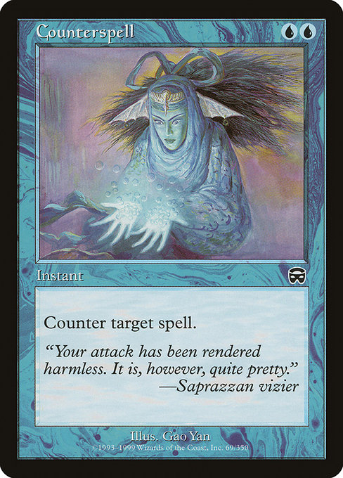 Counterspell - Mercadian Masques (MMQ) #69 (Good (Lightly Played))