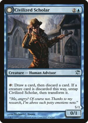 Civilized Scholar // Homicidal Brute - Innistrad (ISD) #47
