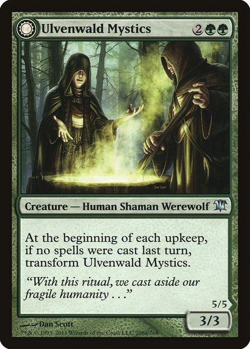 Image: Ulvenwald Mystics // Ulvenwald Primordials - Innistrad (ISD) #208