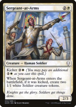 Sergeant-at-Arms - Dominaria (DOM) #32