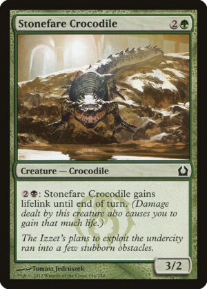 Stonefare Crocodile - Return to Ravnica (RTR) #136