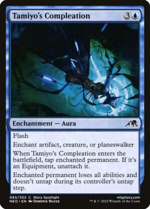 Tamiyo's Compleation - Kamigawa: Neon Dynasty (NEO) #83 (Foil)