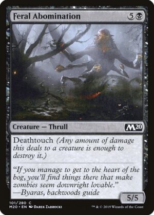 Feral Abomination - Core Set 2020 (M20) #101