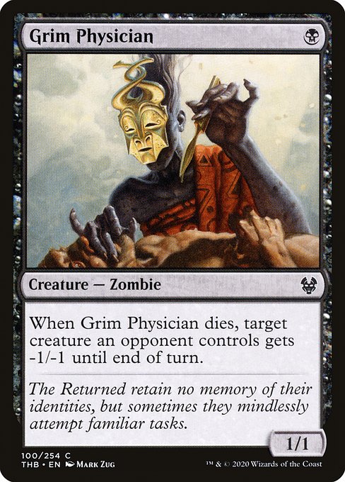 Grim Physician - Theros Beyond Death (THB) #100
