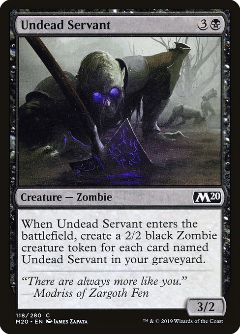 Undead Servant - Core Set 2020 (M20) #118