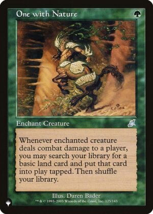 One with Nature - The List (PLST) #SCG-125