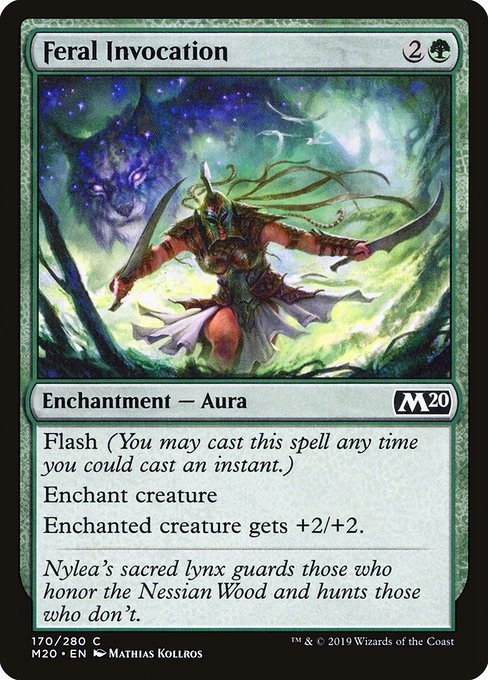 Feral Invocation - Core Set 2020 (M20) #170