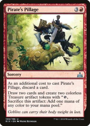 Pirate's Pillage - Rivals of Ixalan (RIX) #109 (Foil)