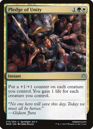 Pledge of Unity - War of the Spark (WAR) #210