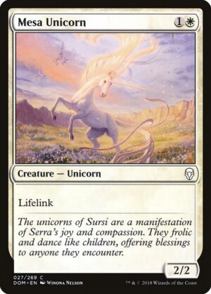 Mesa Unicorn - Dominaria (DOM) #27