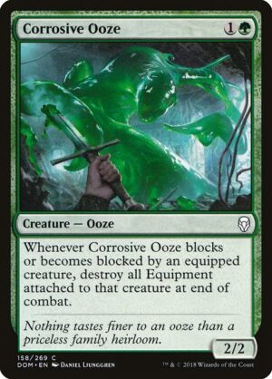Corrosive Ooze - Dominaria (DOM) #158