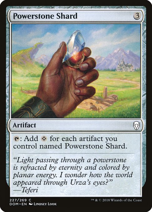 Powerstone Shard - Dominaria (DOM) #227