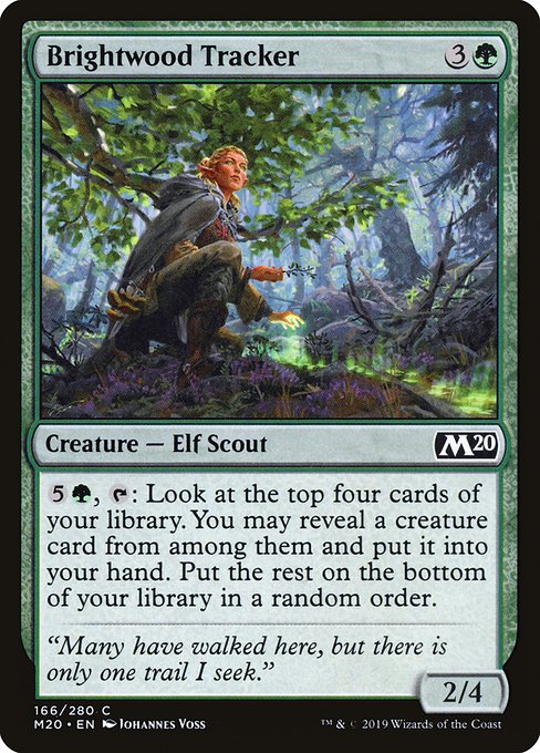 Brightwood Tracker - Core Set 2020 (M20) #166