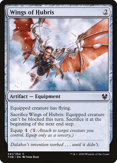 Wings of Hubris - Theros Beyond Death (THB) #241